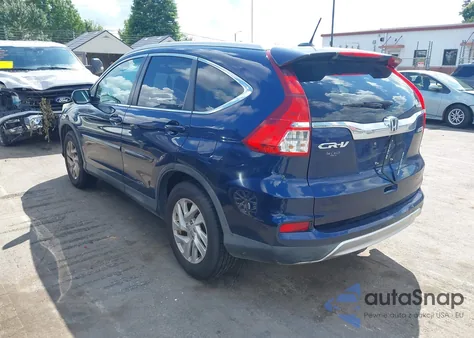 2015 Honda Cr-V Ex-L z USA, uszkodzony, nr VIN 2HKRM4H78FH637203